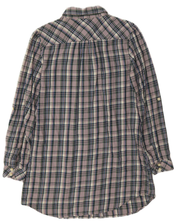 Γυναικείο φανελένιο πουκάμισο Levi's UK 10 Small Purple Check Cotton