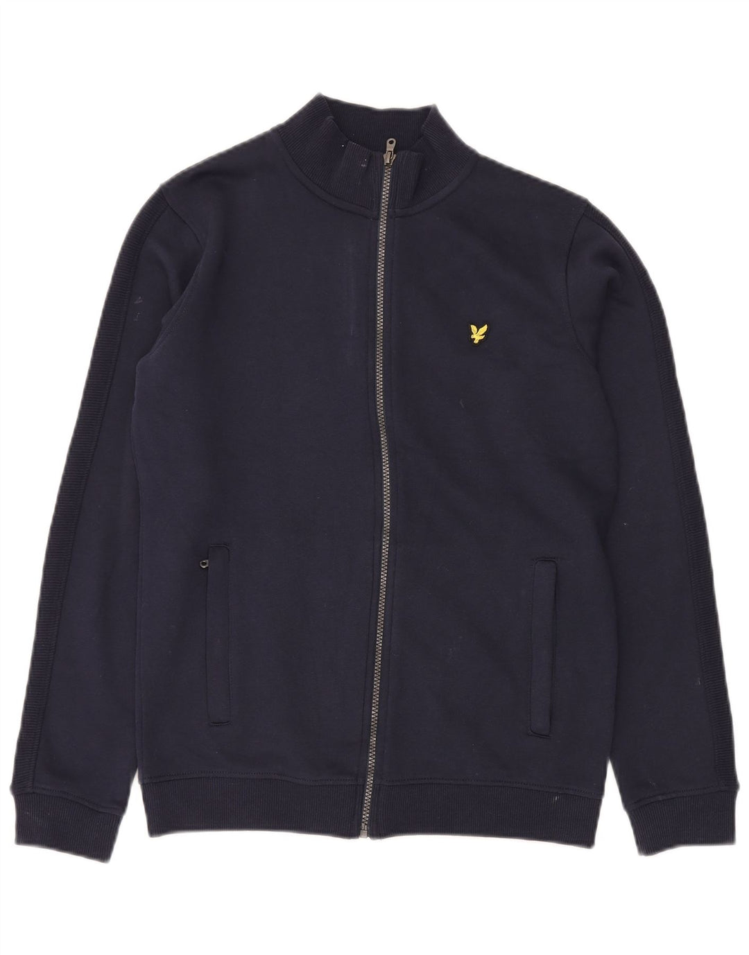 LYLE & SCOTT Boys αθλητική φόρμα μπουφάν 14-15 ετών Navy Blue Cotton