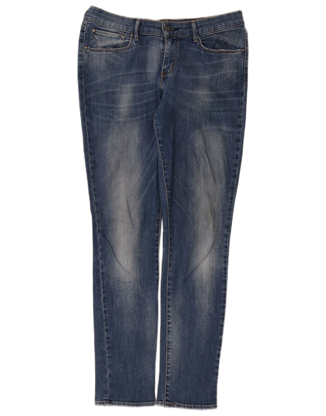 Γυναικείο Slim Jeans Levi's W31 L34 Blue Cotton