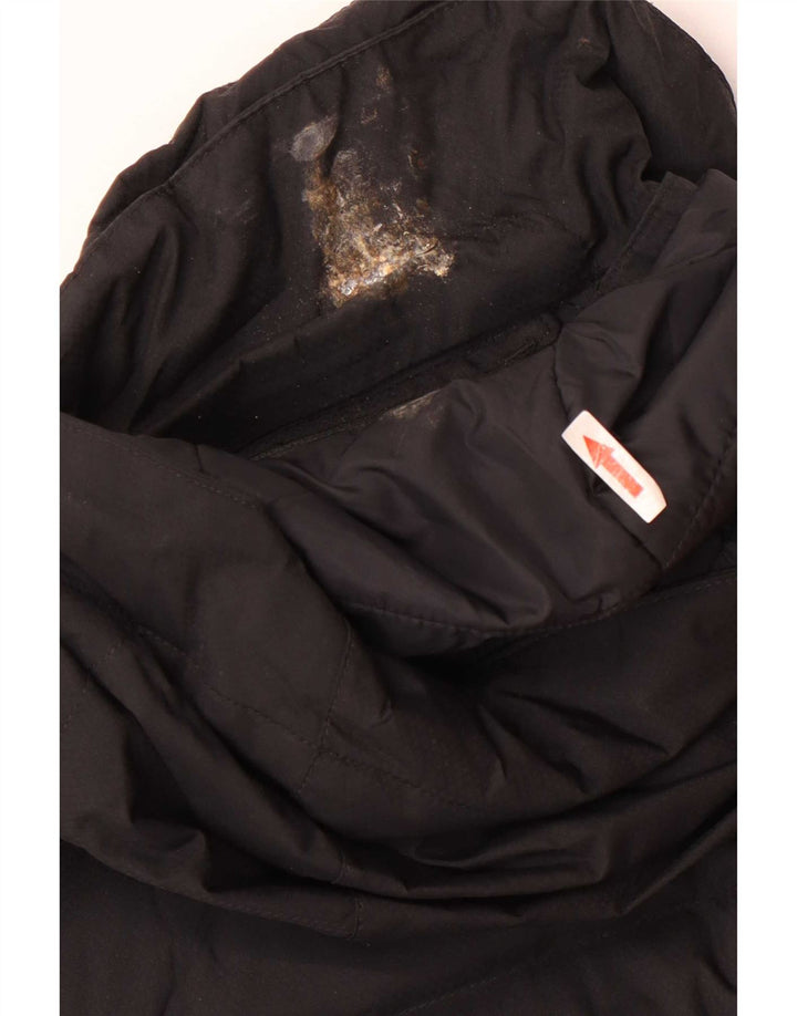Το North Face γυναικείο μπουφάν με κουκούλα μεγάλου μεγέθους UK 10 Small μαύρο