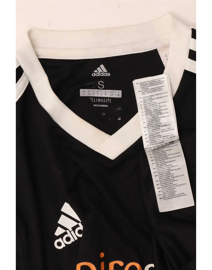 Ανδρικό γραφικό T-Shirt Adidas Climalite Top Small Black Polyester
