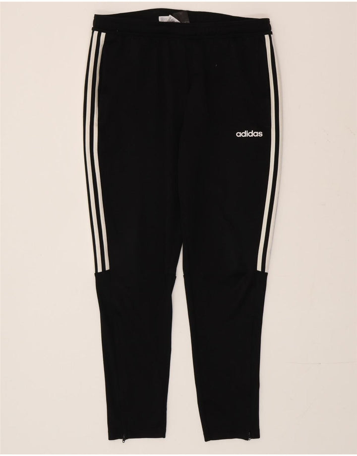 Ανδρική αθλητική φόρμα Adidas Climalite Παντελόνι μεγάλο μαύρο πολυεστέρα