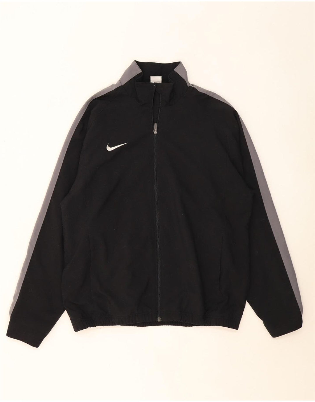 Ανδρική φόρμα NIKE Top Jacket UK 38/40 Medium Black Colorblock Polyester