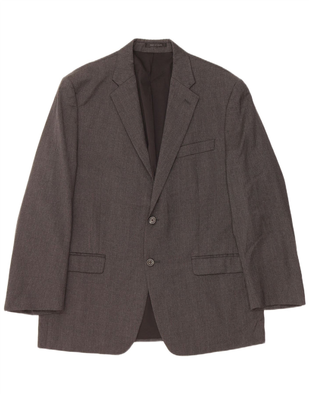 Ralph Lauren Ανδρικό σακάκι με 2 κουμπιά UK 42 XL γκρι μαλλί