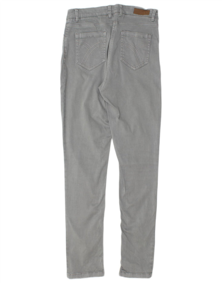 Dack's Womens Slim Fit Casual Παντελόνι IT 44 Medium W28 L30 Γκρι βαμβακερό