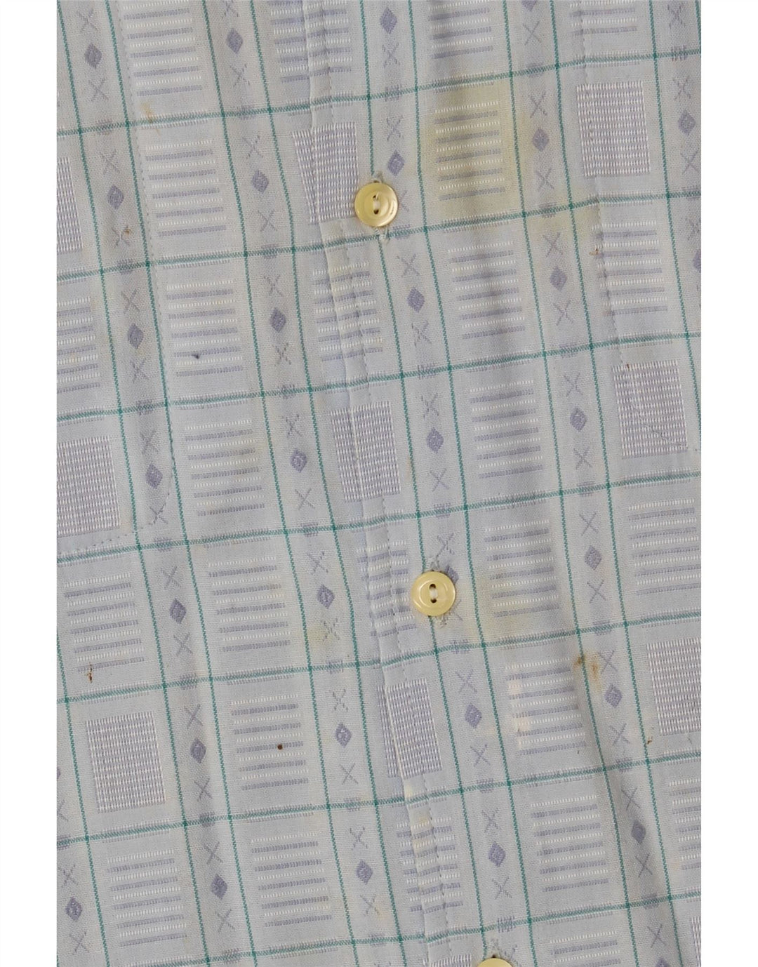 Ανδρικό καρό πουκάμισο Wampum Small Blue Fair Isle