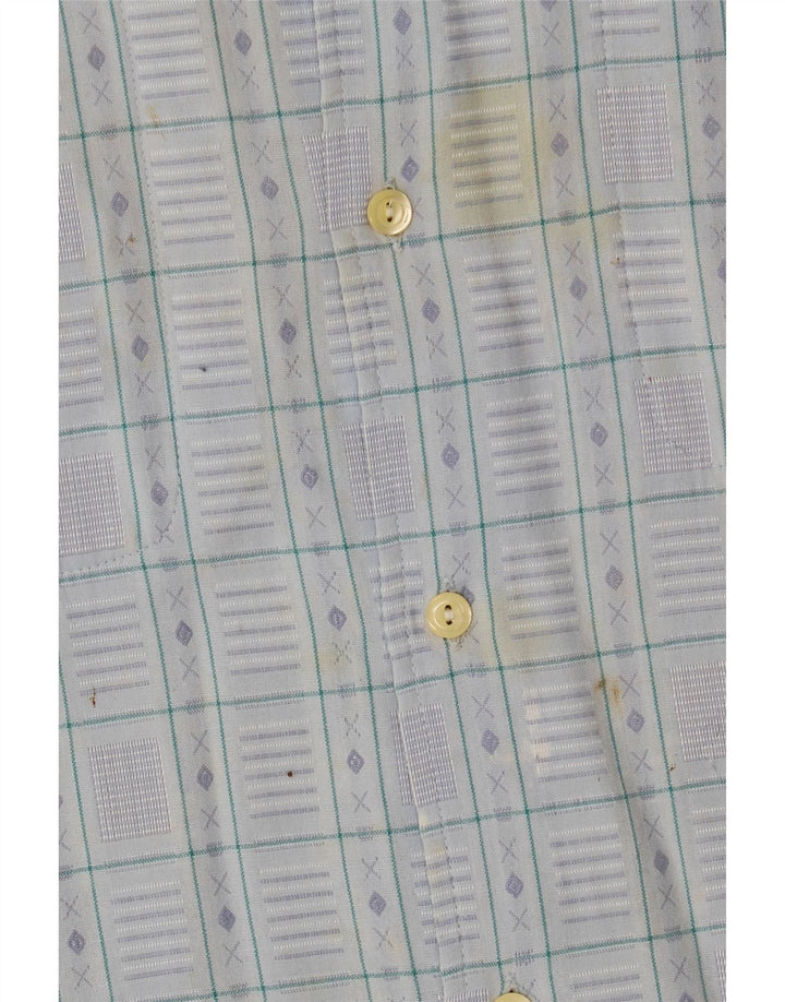 Ανδρικό καρό πουκάμισο Wampum Small Blue Fair Isle