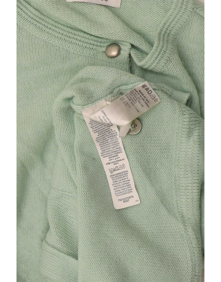 Marks & Spencer Γυναικεία Ζακέτα πουλόβερ UK 12 Μεσαίο Πράσινο Ακρυλικό