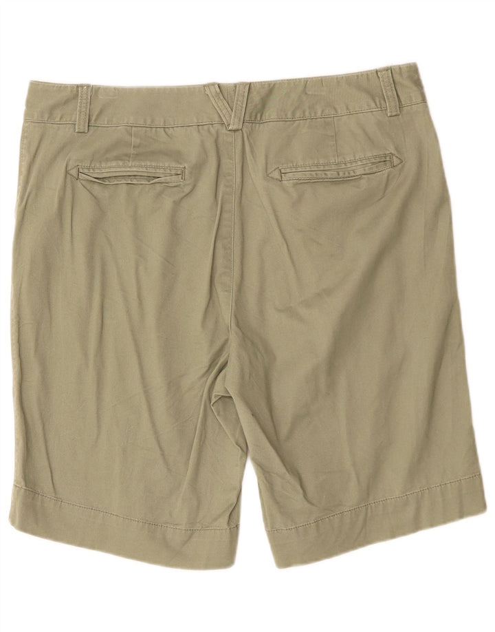 DOCKERS Γυναικείο Σορτς Chino US 14 XL W36 Χακί βαμβακερό