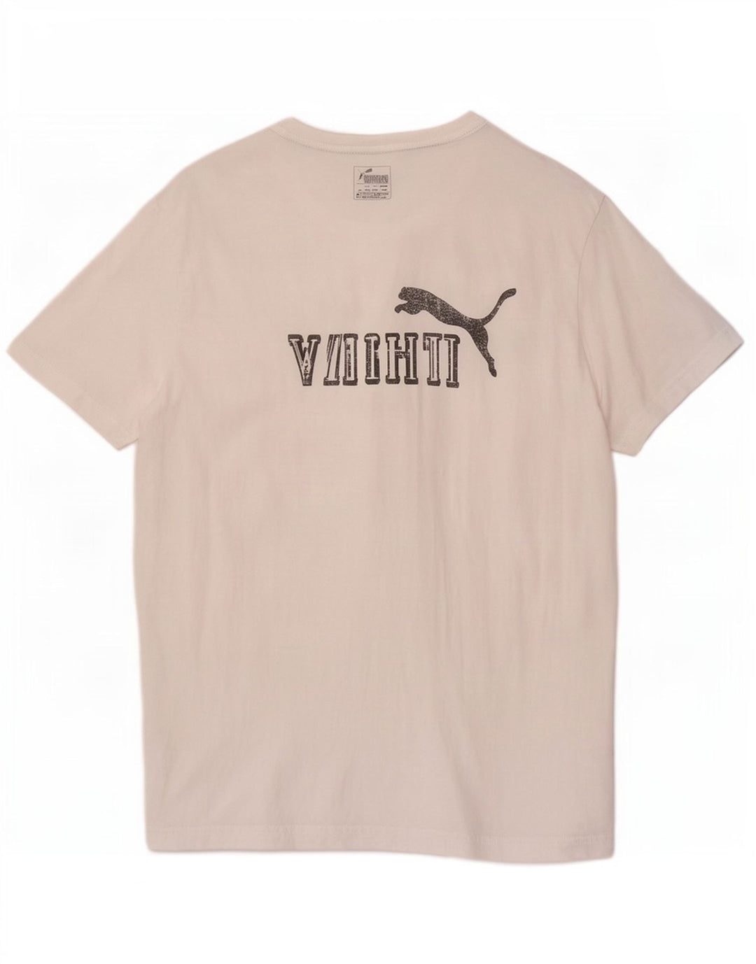 Ανδρικό γραφικό μπλουζάκι Puma Top Medium White