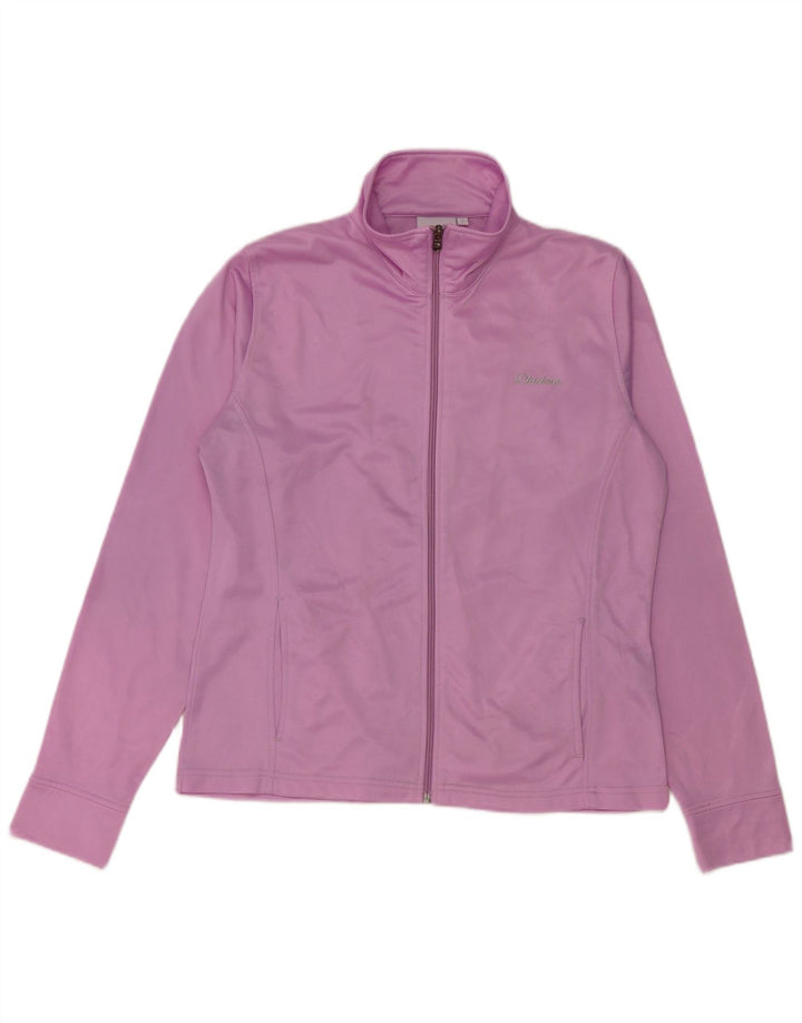 DIADORA Γυναικεία αθλητική φόρμα Top Jacket UK 16 Large Purple Polyester
