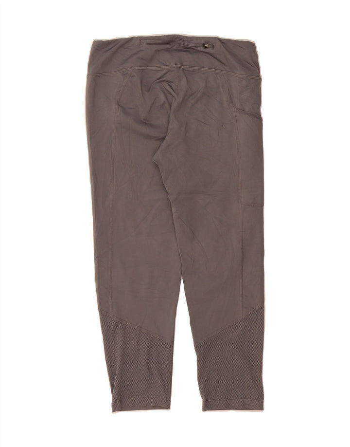NIKE Womens Dri Fit Capri Leggings UK 8 Small  Grey Polyester Vintage Nike and Second-Hand Nike from Messina Hembry 