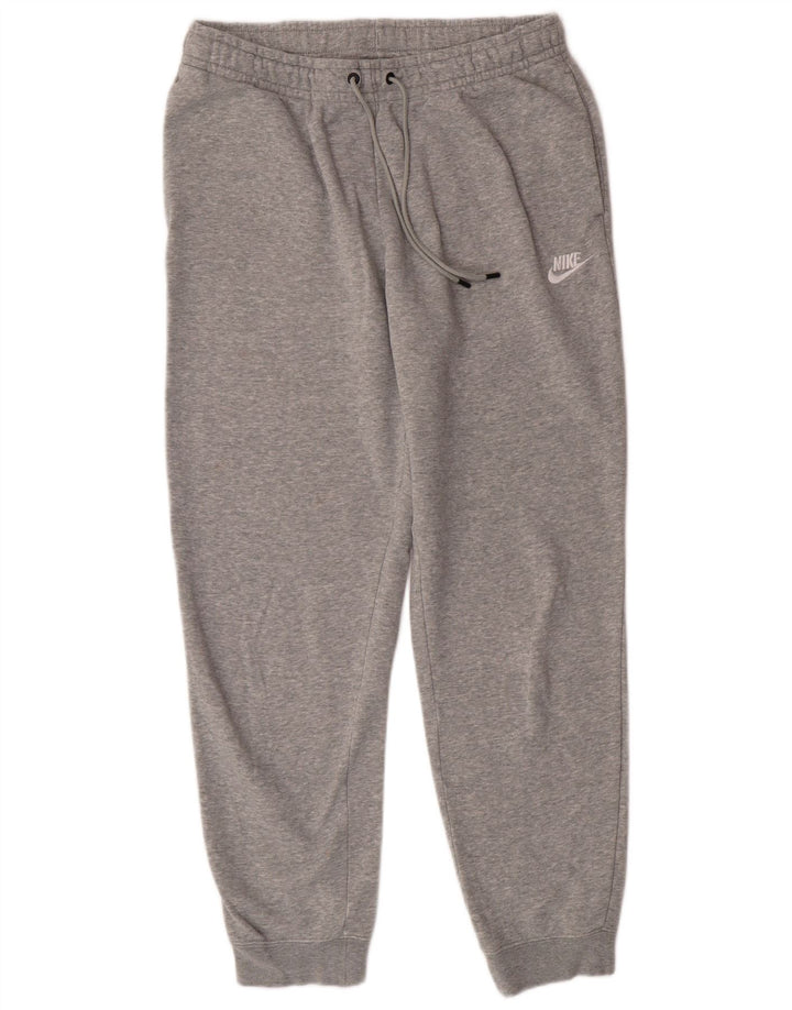 Γυναικεία αθλητική φόρμα NIKE Παντελόνι Joggers UK 14 Μεσαίο γκρι βαμβακερό
