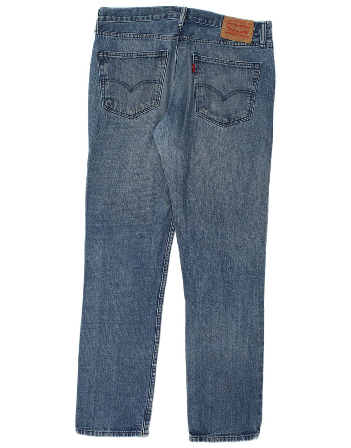 Levi's Mens 511 Slim Jeans W36 L34 Blue Cotton