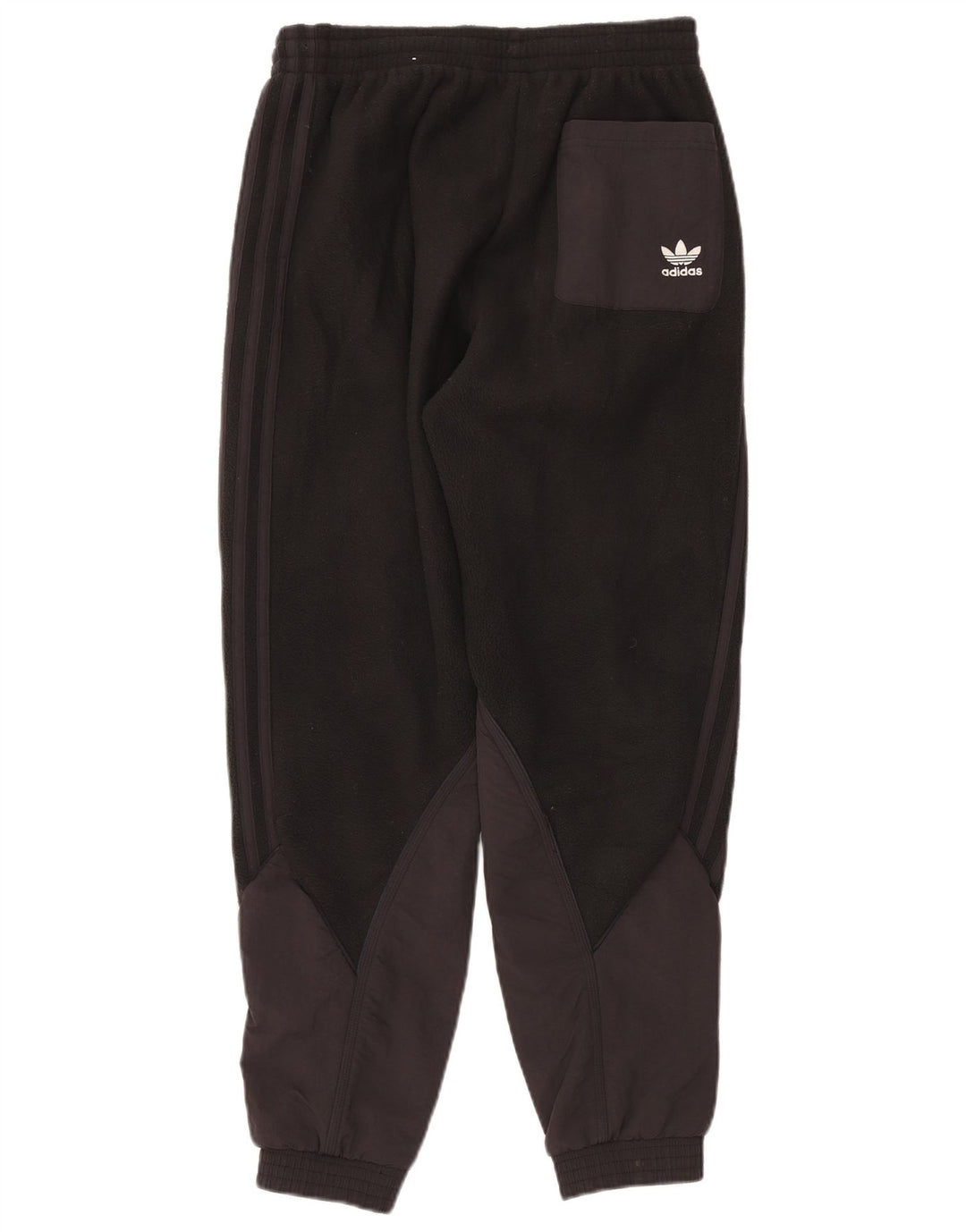 Ανδρικές φόρμες ADIDAS Fleece Παντελόνια Joggers Μικρό Μαύρο Πολυεστέρα