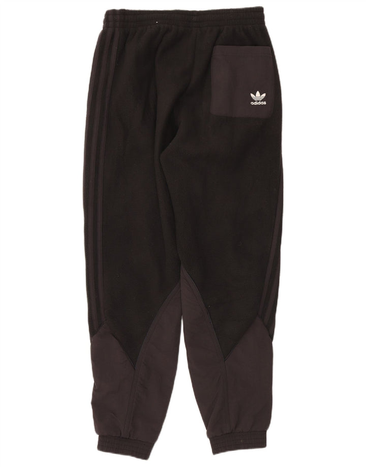 Ανδρικές φόρμες ADIDAS Fleece Παντελόνια Joggers Μικρό Μαύρο Πολυεστέρα