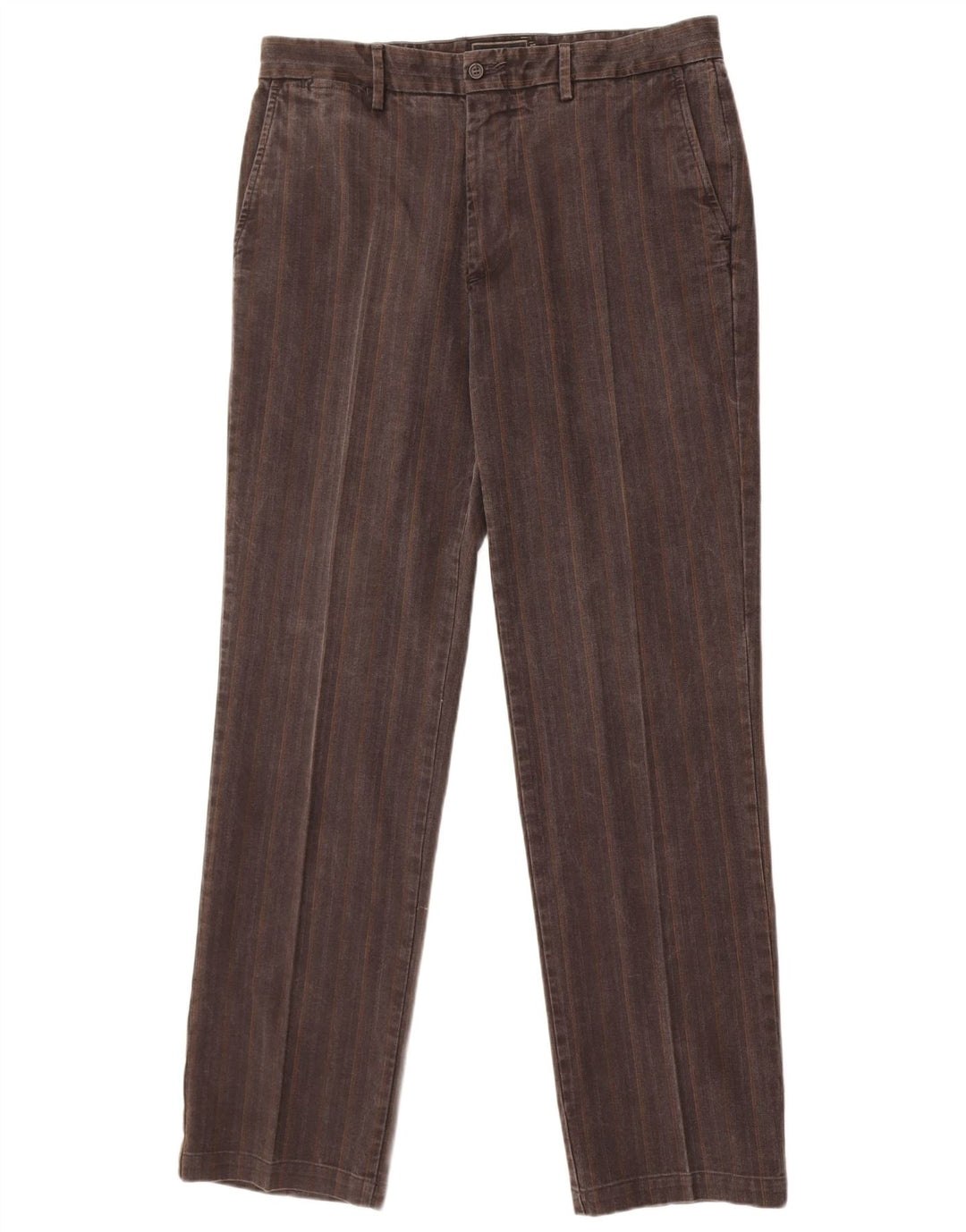 Ανδρικό παντελόνι Chino Marlboro Classics EU 52 XL W34 L33 Γκρι ριγέ