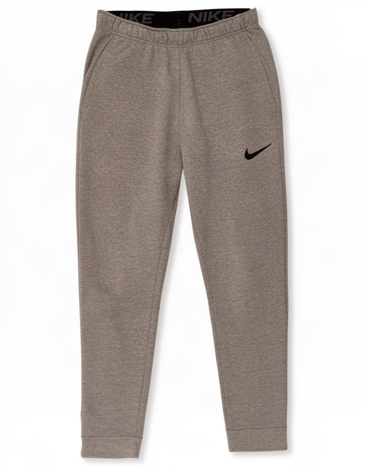 Ανδρική φόρμα Nike Dri Fit Παντελόνι Joggers Βαμβακερό μεσαίο γκρι
