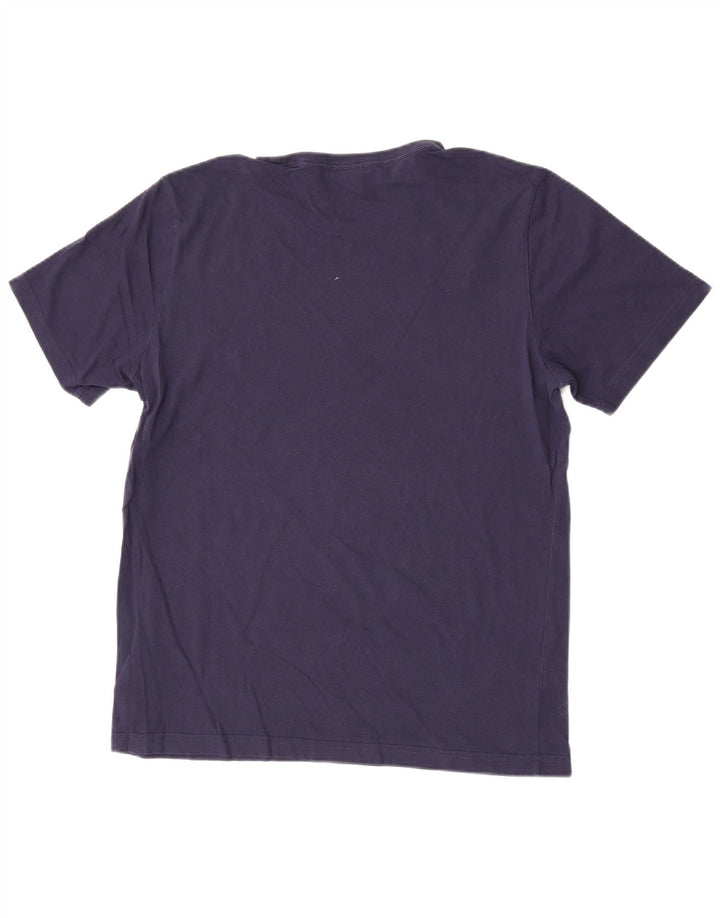 Ανδρικό T-Shirt Puma Top Large Navy Blue από βαμβάκι