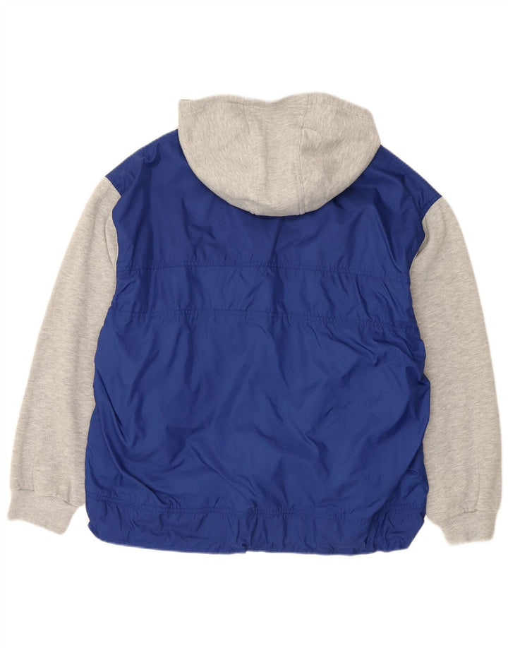 Lotto Ανδρική φόρμα πουλόβερ με κουκούλα Top Jacket Large Blue Colourblock