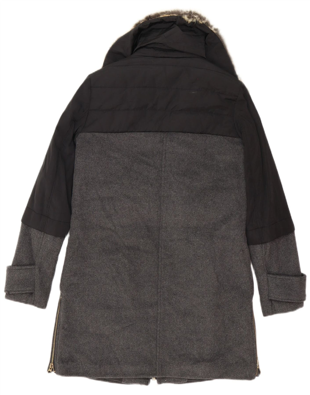 Zara Γυναικείο Πανωφόρι UK 6 XS Μαύρο Colourblock