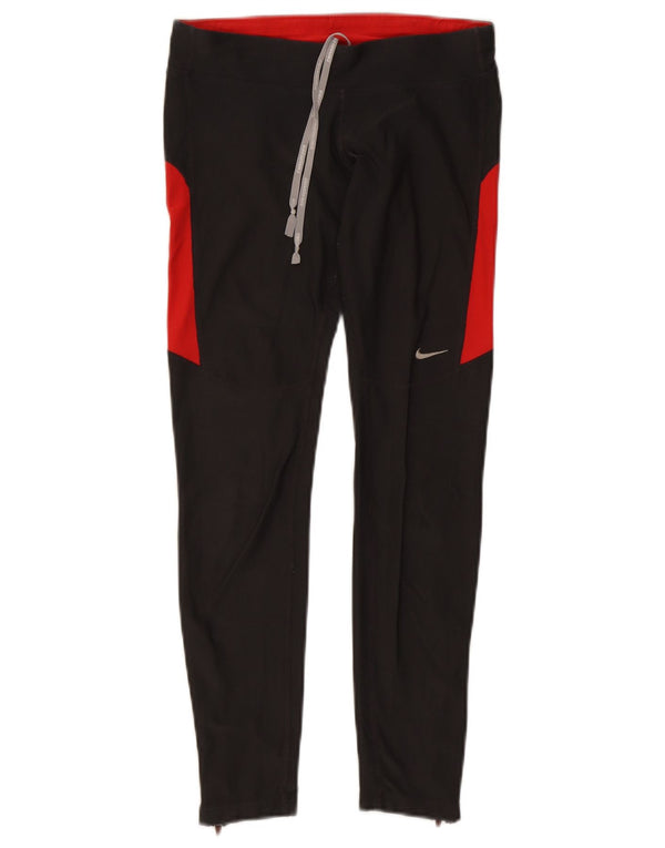Γυναικεία κολάν Nike Dri Fit UK 8 Small Black Colourblock Polyester