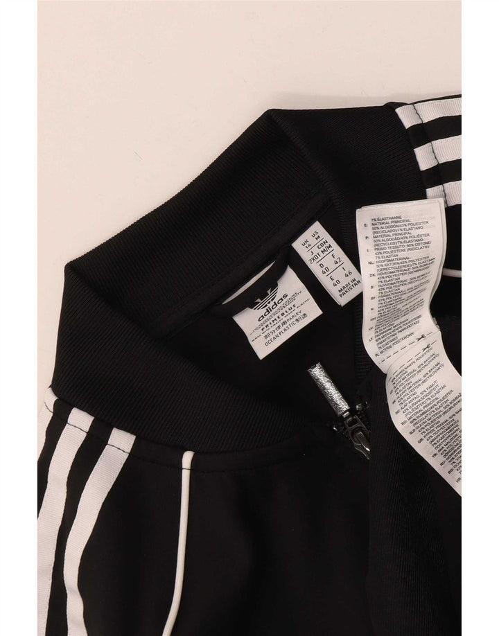Γυναικεία αθλητική φόρμα Adidas Top Jacket UK 14 Medium Black Polyester