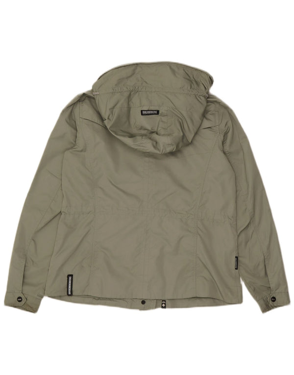 KHUJO Γυναικείο κουκούλα Utility Jacket UK 14 Medium Green Polyester