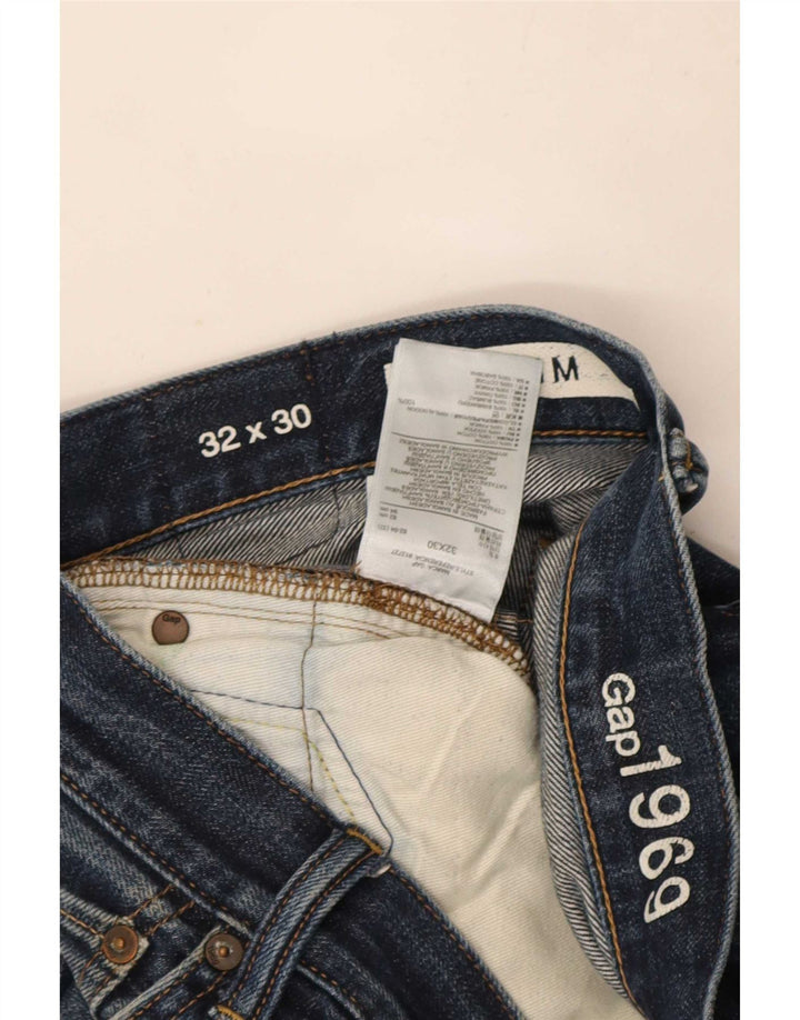 Ανδρικό τζιν Gap Slim W32 L30 Μπλε βαμβακερό