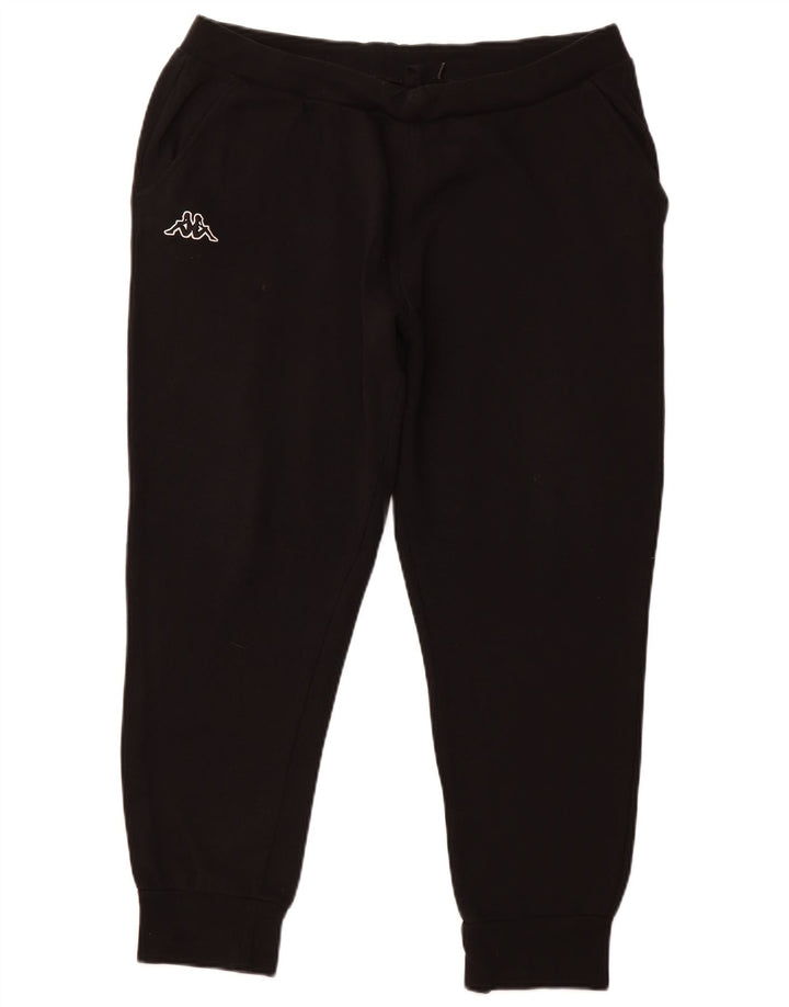 KAPPA Γυναικεία αθλητική φόρμα Παντελόνι Joggers UK 18 XL Μαύρο