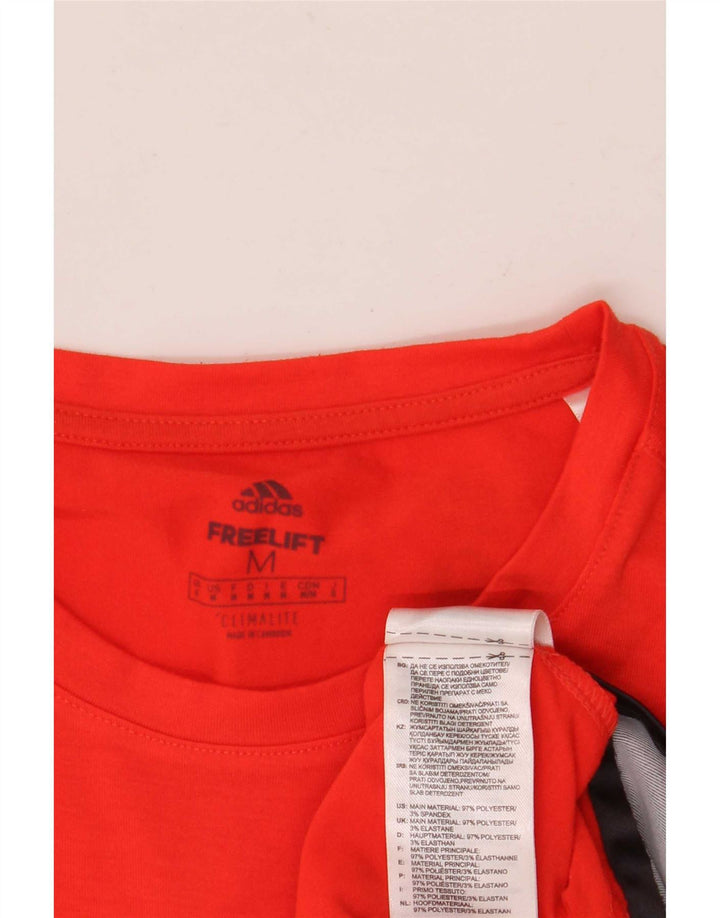 Ανδρικό γραφικό γιλέκο Adidas Lash Top Medium Red Colorblock Πολυεστέρας