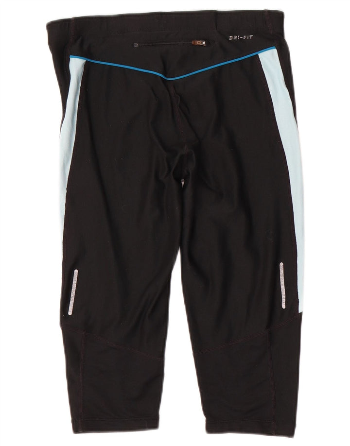 Γυναικεία κολάν Nike Capri UK 10 Small Black Colourblock