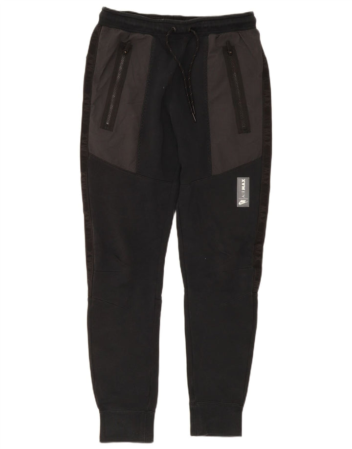 Ανδρική φόρμα NIKE Παντελόνι Joggers Small Black Colourblock Βαμβακερό