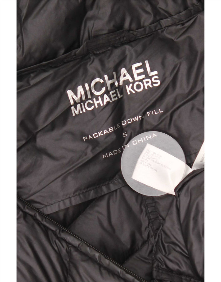 Michael Kors Γυναικείο μπουφάν UK 10 Small Black Nylon