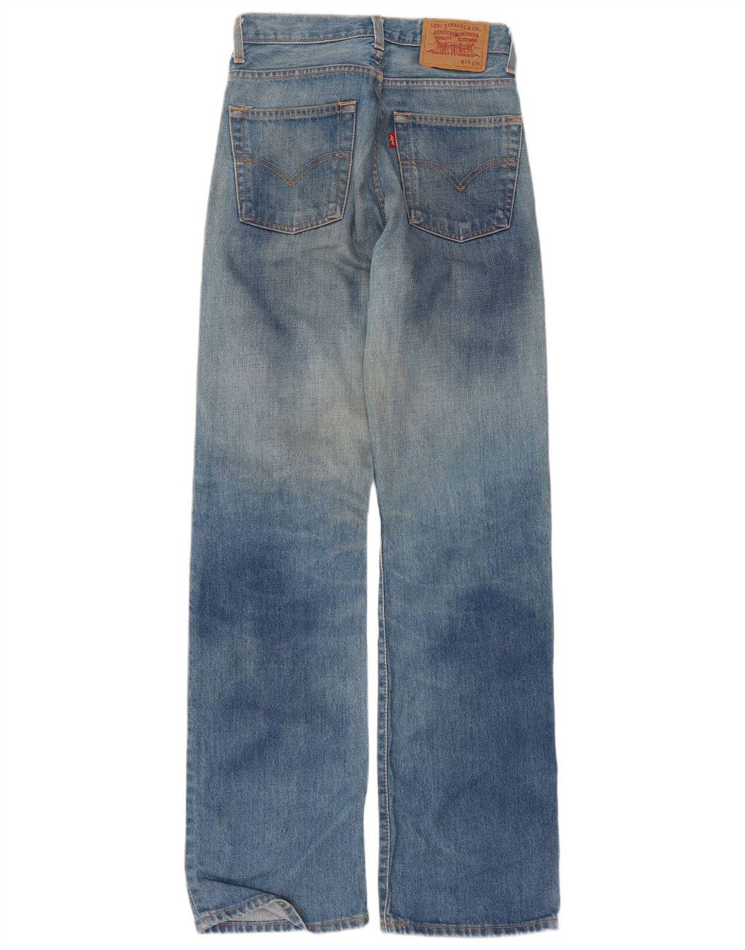 Ανδρικό ψηλόμεσο τζιν Levi's W28 L34 Μπλε βαμβακερό
