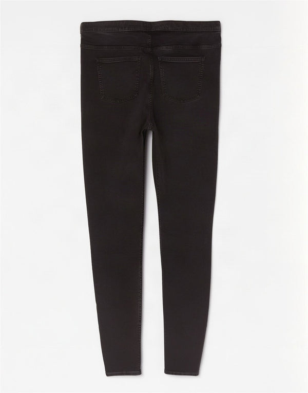 Marks & Spencer Γυναικεία Jegging Jeans UK 20 2XL W36 L26 μαύρο βαμβακερό