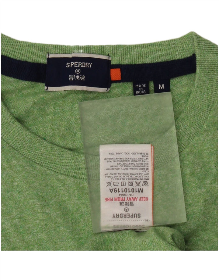 Ανδρικό T-Shirt Superdry Top Μεσαίο πράσινο βαμβακερό