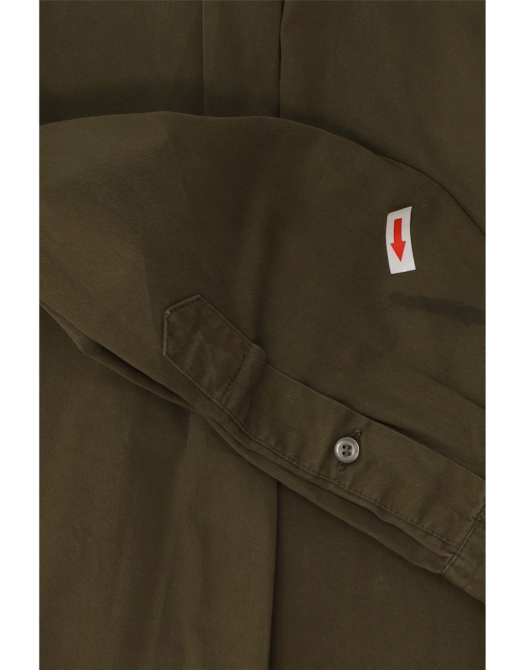 Ανδρικό πουκάμισο Murphy & Nye Heritage από μεσαίο χακί βαμβάκι