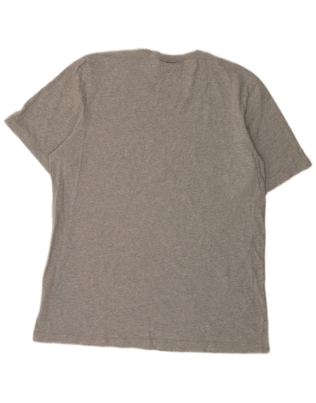 Ανδρικό γραφικό T-Shirt Adidas Top μεγάλο γκρι βαμβακερό