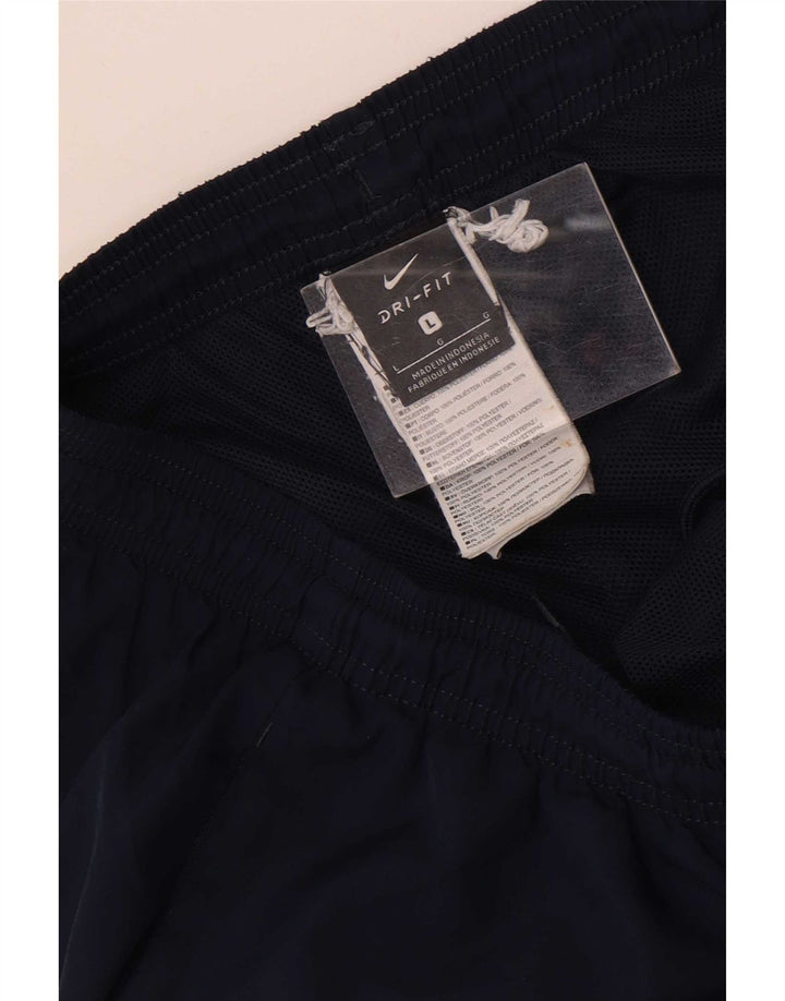 Ανδρικό παντελόνι αθλητικής φόρμας Nike Dri Fit Μεγάλο μπλε ναυτικό πολυεστέρα