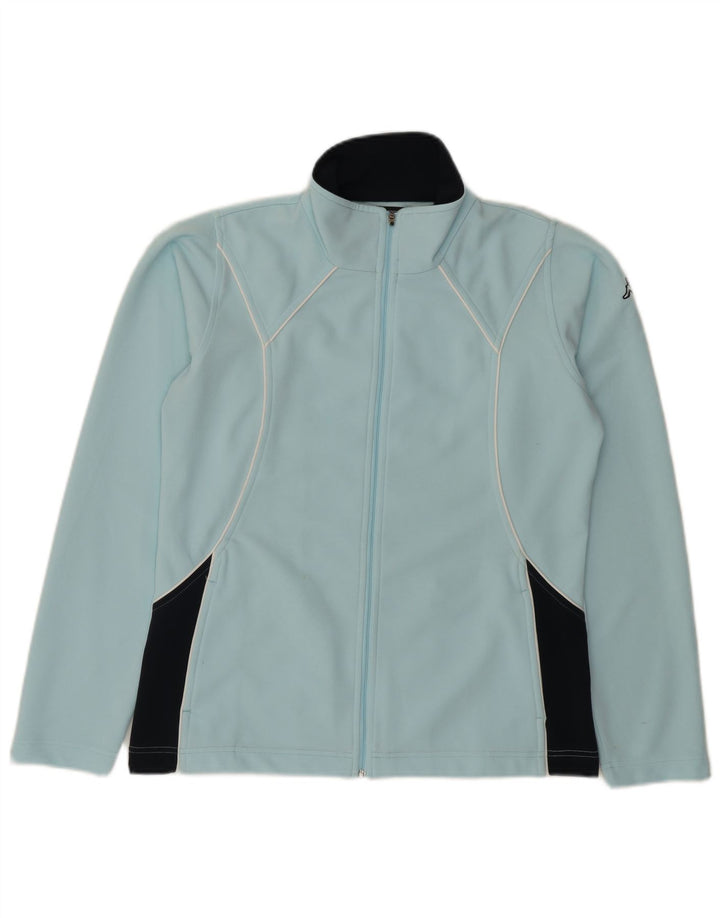 Kappa Γυναικεία αθλητική φόρμα Top Jacket UK 16 Large Blue Colourblock Polyester