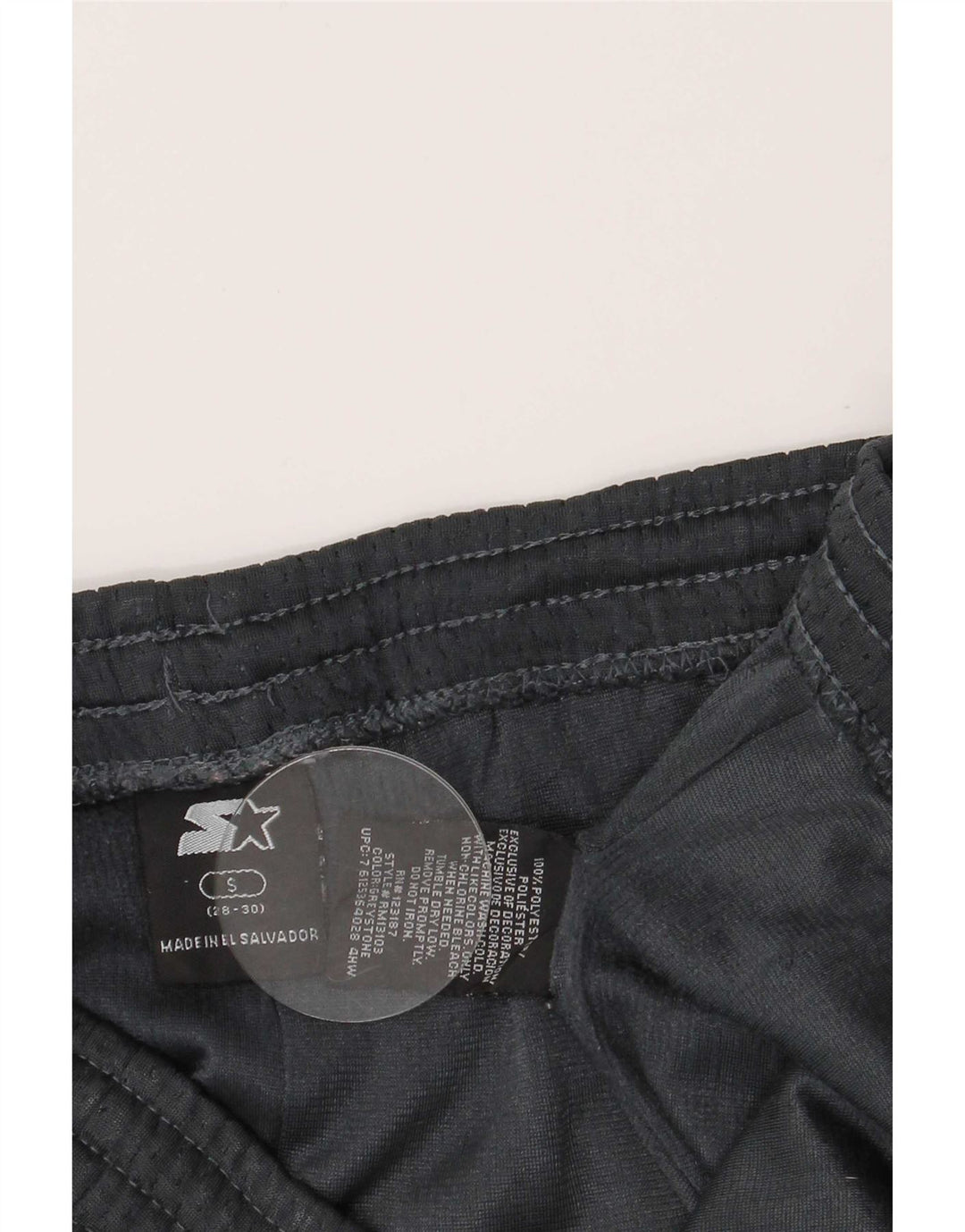 Αθλητικά σορτς Starter Graphic Regular Fit Small Grey Polyester Sports
