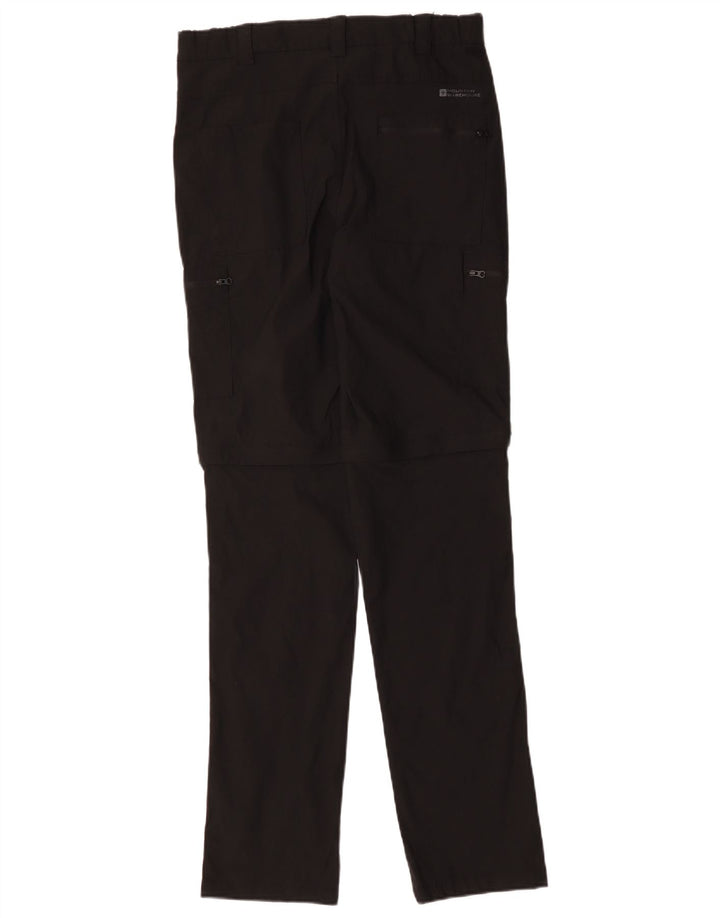 Mountain Warehouse Ανδρικό ίσιο παντελόνι Cargo W30 L33 Μαύρο Nylon