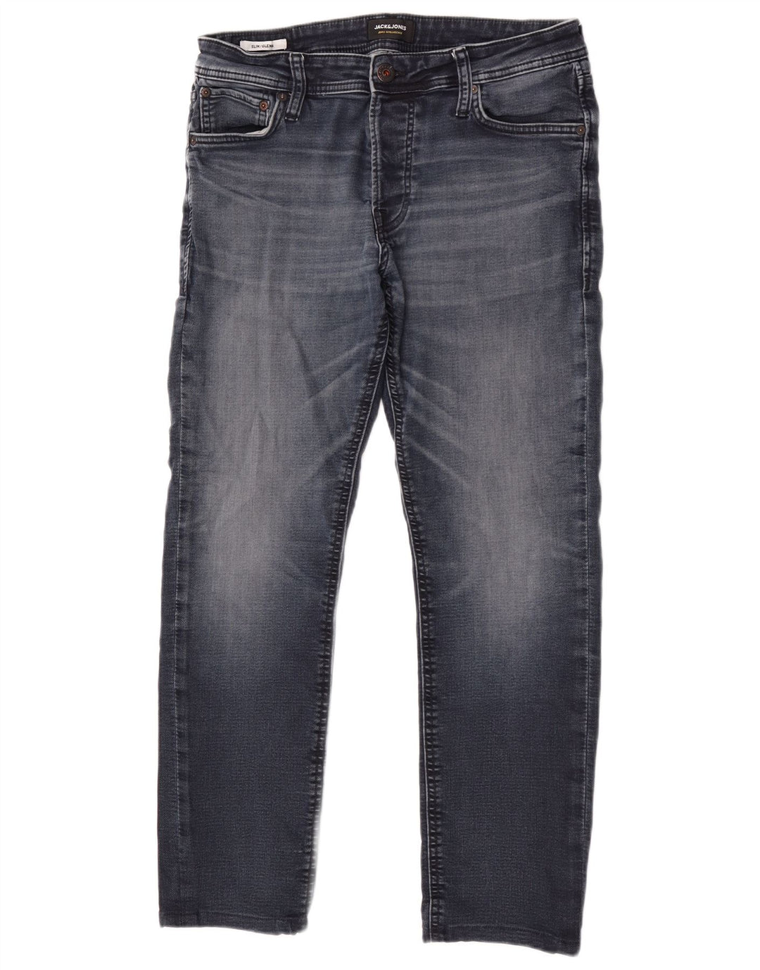 Jack & Jones Ανδρικό Τζιν GLENN Slim W33 L30 Μπλε βαμβακερό