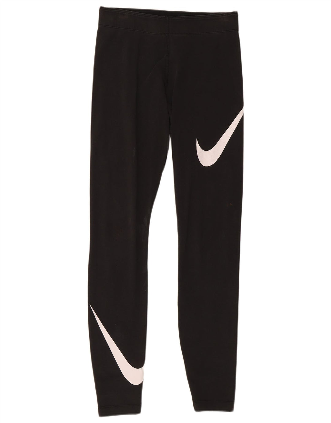 Γυναικεία γραφικά κολάν Nike UK 8 Μικρό μαύρο βαμβακερό