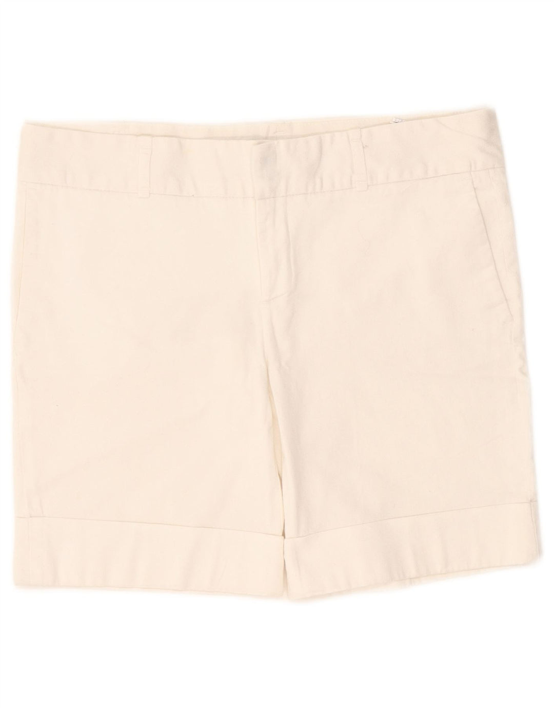Zara Γυναικείο Σορτς Chino EU 40 Medium W30 Λευκό βαμβακερό