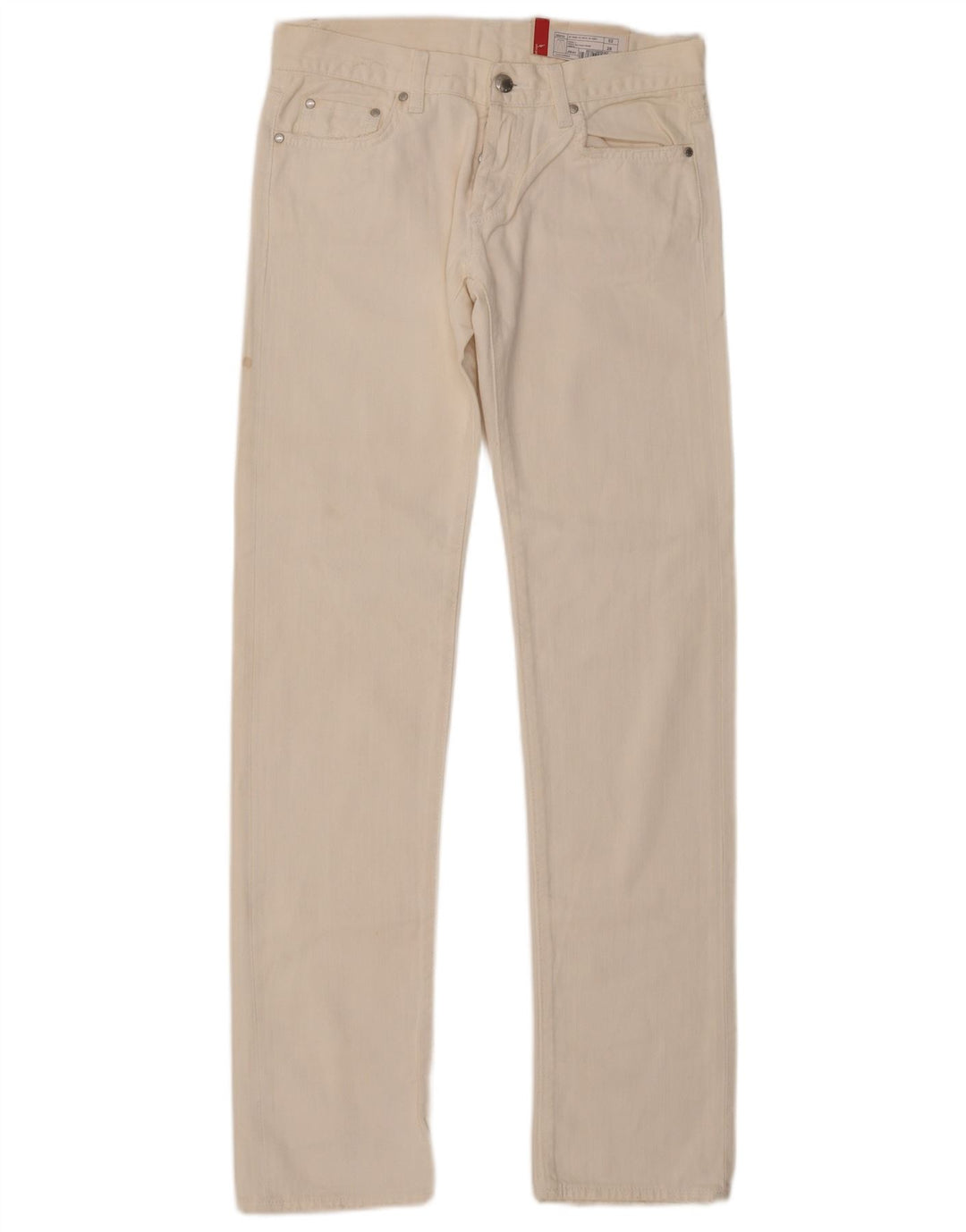 Gap Γυναικείο Slim Jeans W28 L34 Off White Βαμβακερό