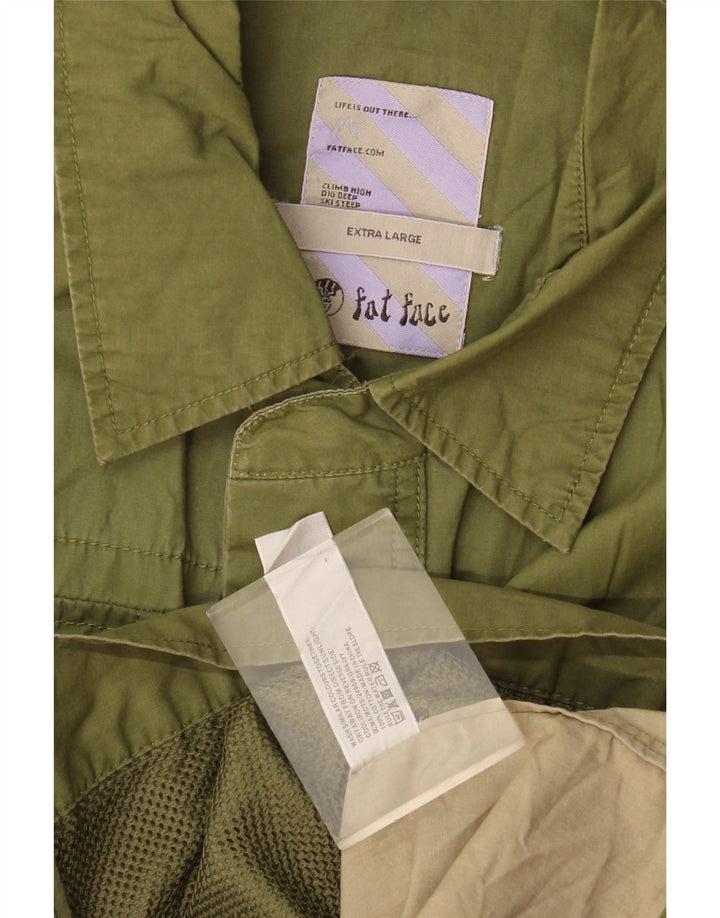 Ανδρικό Βοηθητικό Μπουφάν Fat Face UK 42 XL Πράσινο Βαμβακερό