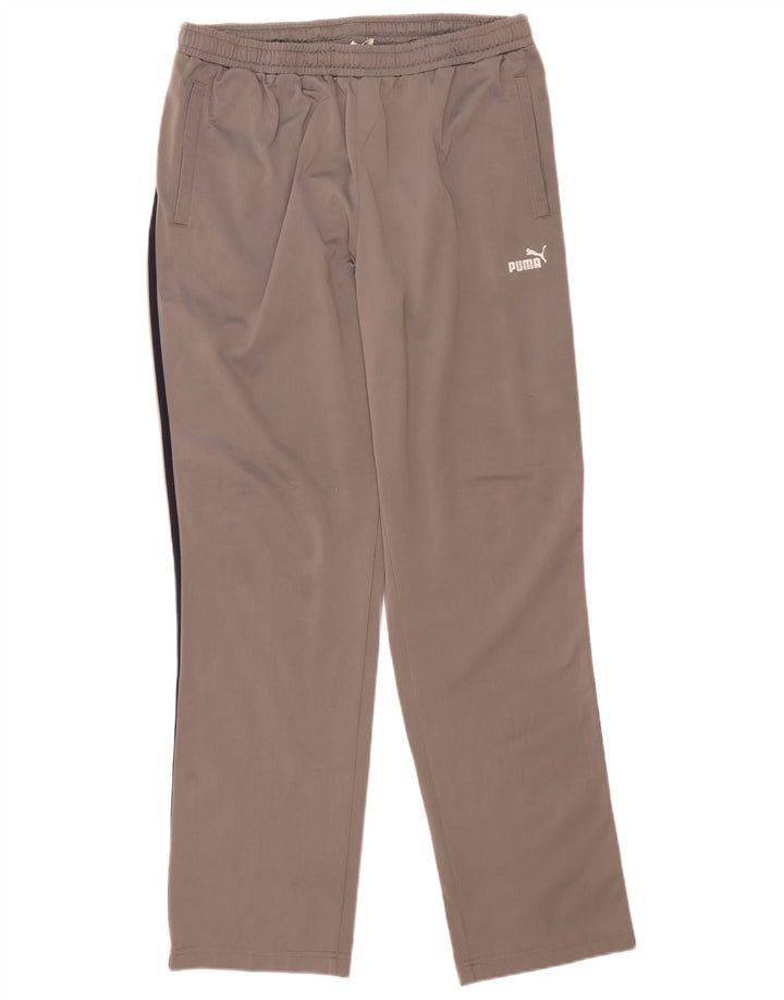 Ανδρική φόρμα Puma Παντελόνι XL Γκρι ριγέ πολυεστέρα