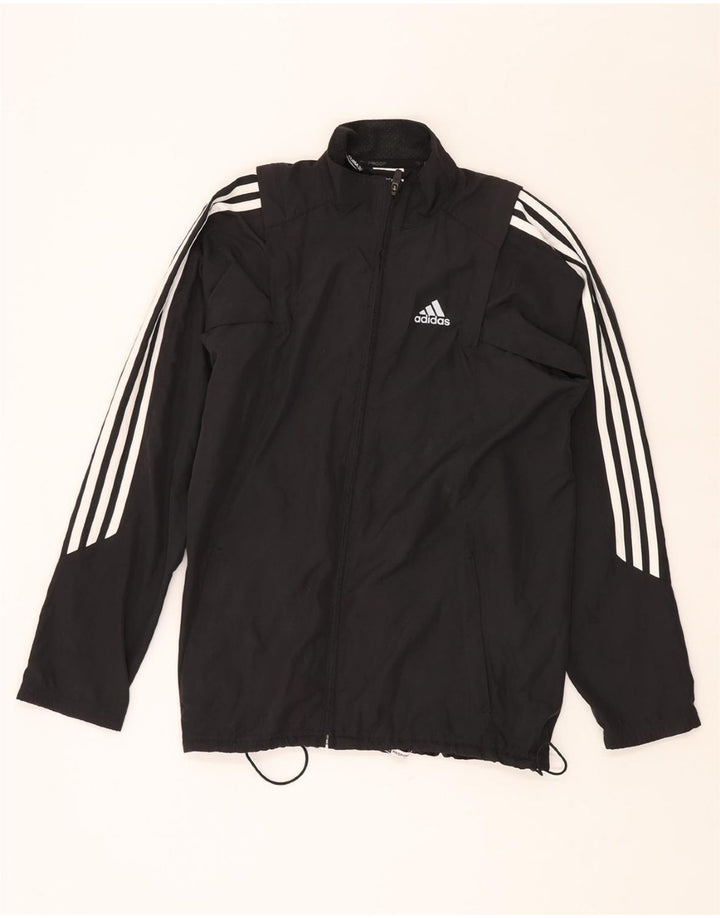 Ανδρικό ADIDAS Climalite Rain Jacket UK 36 Small Black Polyester